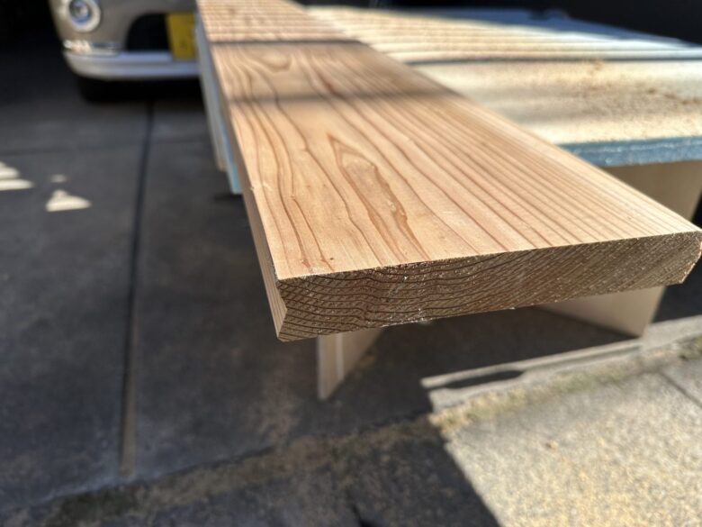 杉カフェ板材のさね部分2